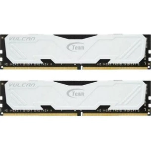 Модуль пам'яті для комп'ютера DDR3 8GB (2x4GB) 2400 MHz Vulcan White Team (TLWED38G2400HC11CDC01) зображення 1