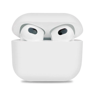 Чохол для навушників Armorstandart Ultrathin Silicone Case для Apple AirPods 3 White (ARM60296) зображення 1