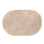 Килимок для ванної Home Line Овальний Lira бежевий 60х90 см (166438) - уменьшенное изображение 1