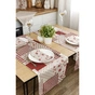 Серветка на стіл Прованс Квіти бордо Господиня 35х45 см (4823093451834) - зменшене зображення 6