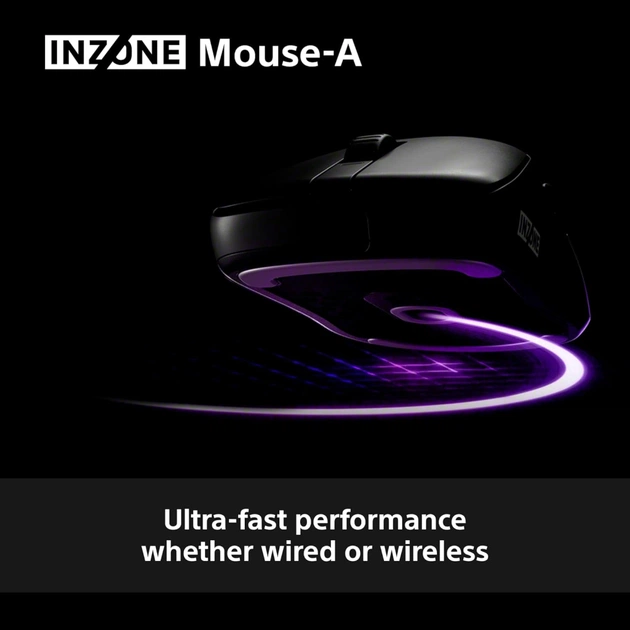 Мишка Sony INZONE Wireless/USB Black (MSEG500B.E) - зображення 10