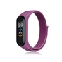 Ремінець до фітнес браслета BeCover Nylon Style для Xiaomi Mi Smart Band 5/6 Purple (705429) - зменшене зображення 1