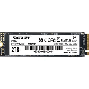 Накопичувач SSD M.2 2280 2TB Patriot (P320P2TBM28) зображення 1