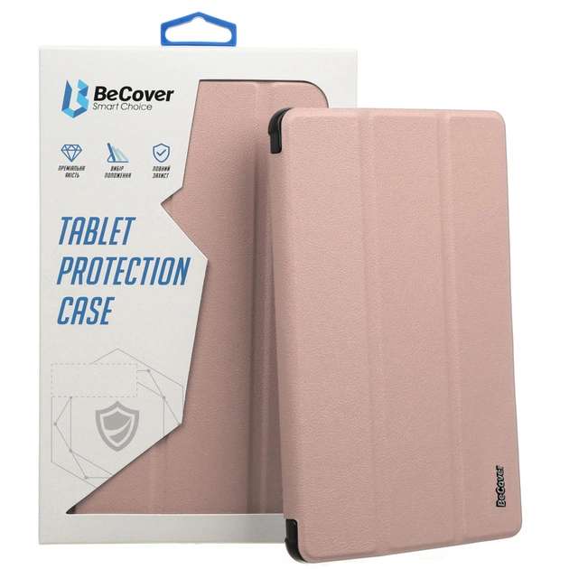 Чехол для планшета BeCover Smart Case Samsung Galaxy Tab S6 Lite 10.4 P610/P613/P615/P619 Rose Gold (708325) - изображение 1