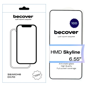 Скло захисне BeCover HMD Skyline 10D Black (713573) зображення 1