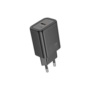 Зарядний пристрій HOCO N62 USB-C PD30W black (6942007644297) зображення 1