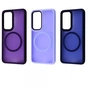 Чохол-накладка Wave Matte Insane Case with Magnetic Ring для Samsung Galaxy S24 SM-S921 Midnight Blue - зменшене зображення 2