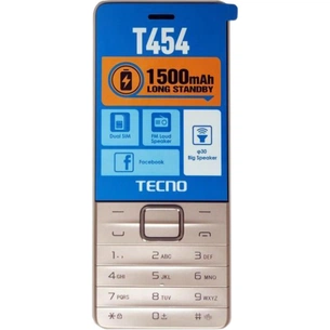 Мобільний телефон Tecno T454 Champagne Gold (4895180745980) зображення 1