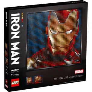 Конструктор LEGO Art Залізна Людина Marvel Studio (31199) зображення 1