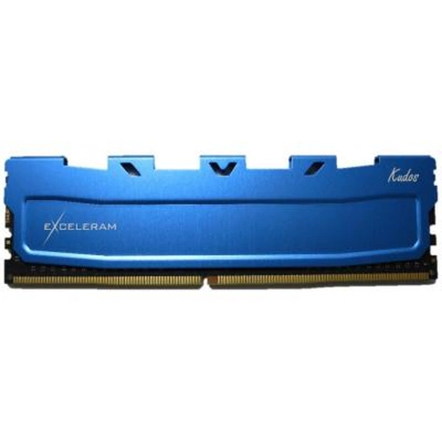Модуль пам'яті для комп'ютера DDR4 4GB 2133 MHz Blue Kudos eXceleram (EKBLUE4042114A) - изображение 1
