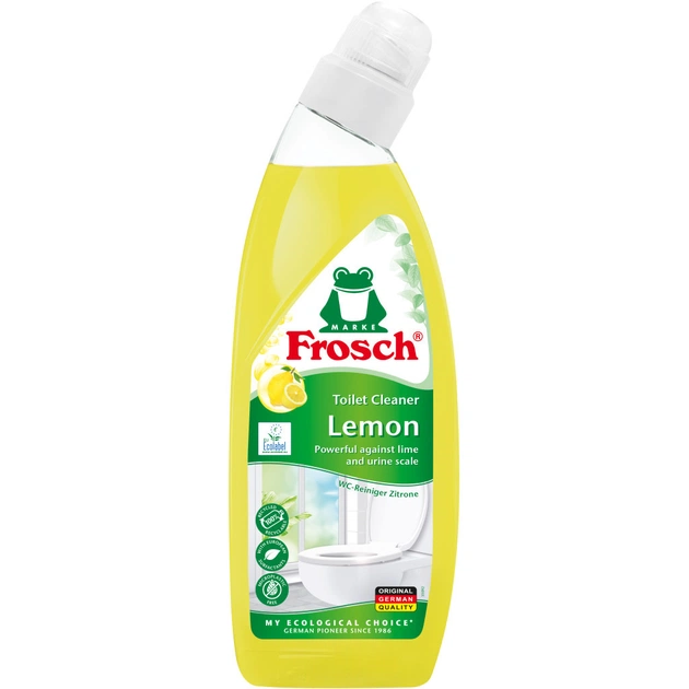 Средство для чистки унитаза Frosch Лимон 750 мл (4009175170507/4001499142420) - изображение 1