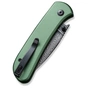 Ніж Civivi Qubit, Green Aluminum, Damascus (C22030E-DS1) - зменшене зображення 7