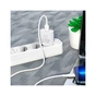 Зарядний пристрій BOROFONE BA74A Aspirer single port charger set(iP) White (BA74ALW) - зменшене зображення 7