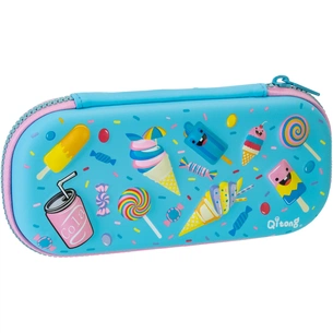 Пенал Cool For School 1 відділення з органайзером блакитний (QT-5649-Blue) зображення 1