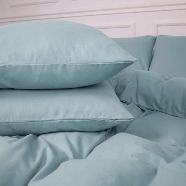 Постільна білизна MirSon 006 Menthol Фланель 2 x 160 x 220 Сімейний Євро (2200009650222) - picture 5