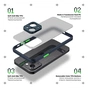 Чохол до мобільного телефона Armorstandart Frosted Matte Xiaomi Redmi Note 13 Pro+ 5G Navy Blue (ARM71840) - зменшене зображення 2