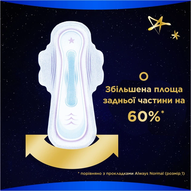Гігієнічні прокладки Always Ultra Secure Night Extra Розмір 5 10 шт. (8006540093849) - picture 8