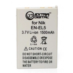Акумулятор до фото/відео Extradigital Nikon EN-EL5 (BDN2533) зображення 1