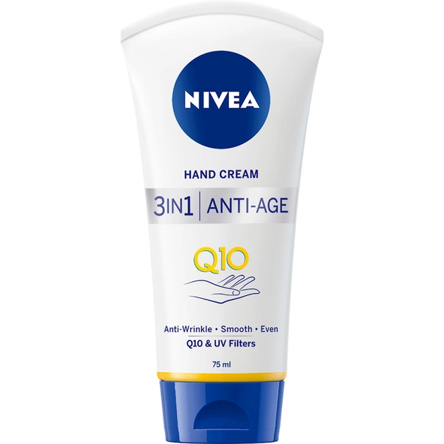 Крем для рук Nivea 3 в 1 Антивіковий Q10 75 мл (6001051004188) - зображення 1