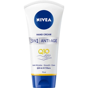 Крем для рук Nivea 3 в 1 Антивіковий Q10 75 мл (6001051004188) зображення 1