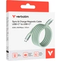 Дата кабель USB-C to USB-C 1.2m Magnetic 60W green Verbatim (31864) - уменьшенное изображение 4