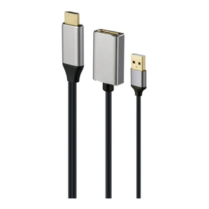 Перехідник Cablexpert HDMI to DisplayPort 4K 60Hz (A-HDMIM-DPF-02) зображення 1