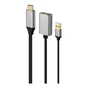 Перехідник Cablexpert HDMI to DisplayPort 4K 60Hz (A-HDMIM-DPF-02) - зменшене зображення 1