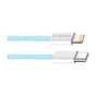 Дата кабель USB-C to Lightning 1.0m 27W blue ColorWay (CW-CBPDCL061-BL) - preview 3
