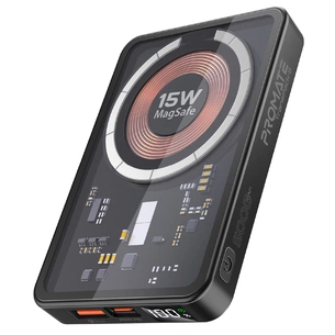 Універсальна мобільна батарея Promate TransPack-5 5000mAh 22.5W Black зображення 1