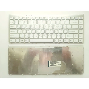 Клавіатура ноутбука Sony VGN-FW series біла UA (A43345) зображення 1