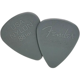 Медіатор Fender 351 Shape Nylon Picks 0.88 12 Pack Dark Gray (236925) зображення 1