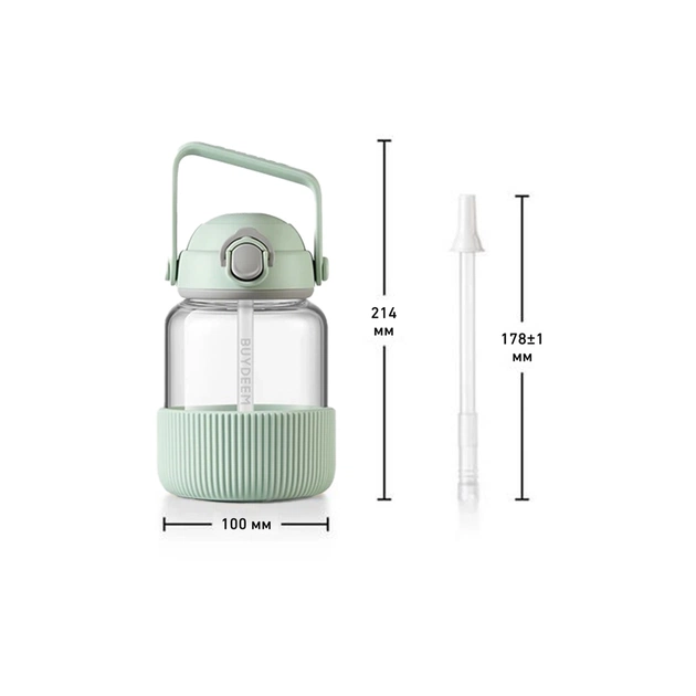 Пляшка для води Buydeem DG78 800 мл Cozy Greenish (DG78-CG) - picture 9