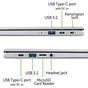 Ноутбук Acer Chromebook 314 CB314-4H (NX.KNBEU.003) Silver - зменшене зображення 2