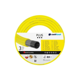 Шланг для поливу Cellfast PLUS, 1/2', 25м, 3 шари, до 25 Бар, -20…+60°C (10-200_CELLFAST) зображення 1