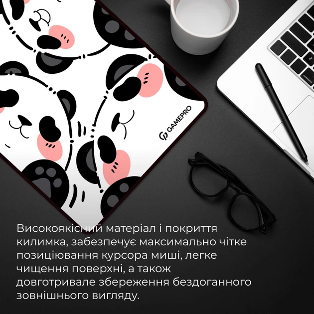 Килимок для мишки GamePro Speed/Control White (MP275WP) - picture 8