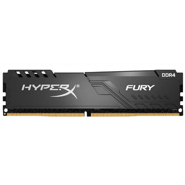 Модуль пам'яті для комп'ютера DDR4 32GB 2400 MHz HyperX Fury Black Kingston Fury (ex.HyperX) (HX424C15FB3/32_OEM) - зображення 1