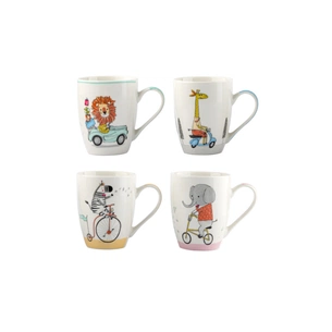 Чашка Vittora "Звірята на транспорті" 340 мл (VT-C-120340) зображення 1