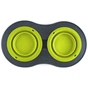 Посуд для собак Dexas Миска подвійна на складній підставці-велика 600 мл зелена (0084297306908) - уменьшенное изображение 5