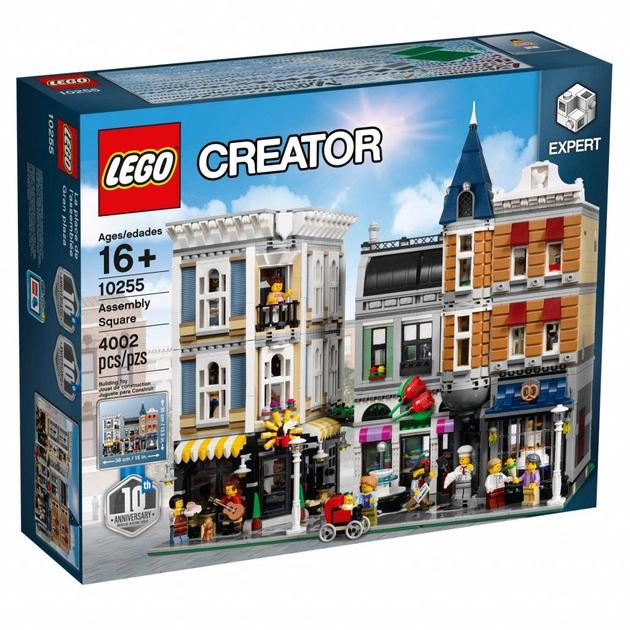 Конструктор LEGO Creator Expert Міська площа 4002 деталі (10255) - изображение 1