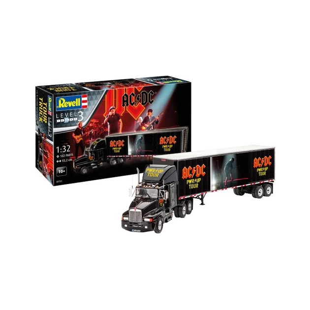 Збірна модель Revell Турне AC/DC вантажівка «Power Up», рівень 3, 1:32 (RVL-07731) - picture 1