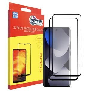 Скло захисне Dengos Xiaomi Redmi Note 15 5G Black 2 pcs (DG-TG2P-99) зображення 1