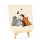 Картина по номерам Rosa Funny Cats, 15х15см, з мольбертом (4823098548577) - preview 2