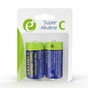 Батарейка EnerGenie Super Alkaline C/LR14 BL 2 шт - зменшене зображення 1