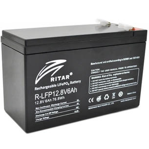 Батарея LiFePo4 Ritar R-LFP 12.8V 6Ah изображение 1