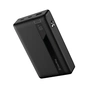 Батарея універсальна ColorWay 20 000 mAh PD/65W, QC/3.0, black (CW-PB200LPA3BK-PDD) - зменшене зображення 1