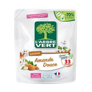 Гель для прання L'Arbre Vert Солодкий мигдаль запасний блок 1.5 л (3450601039638) зображення 1