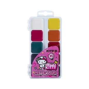 Акварельні фарби Kite Hello Kitty 10 кольорів (HK21-060) зображення 1