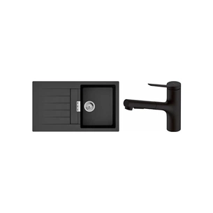 Мийка кухонна Hansgrohe S520-F345 + зміш. Zesis M33 (43356670) зображення 1