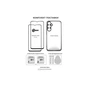 Чохол до мобільного телефона Dengos Kit Samsung Galaxy A56 Matte + 2 pcs glass (Black) (DG-CTG2P-05) - зменшене зображення 5