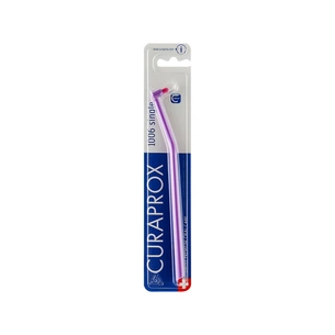 Зубна щітка Curaprox CS 1006 Single & Sulcular 6 мм Монопучкова Лілова (CS 1006-10) зображення 1